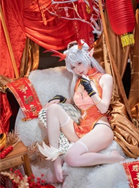 Abao is also a bunny girl NO.084, celebrating the Chinese New Year with the Dragon Sister(22)